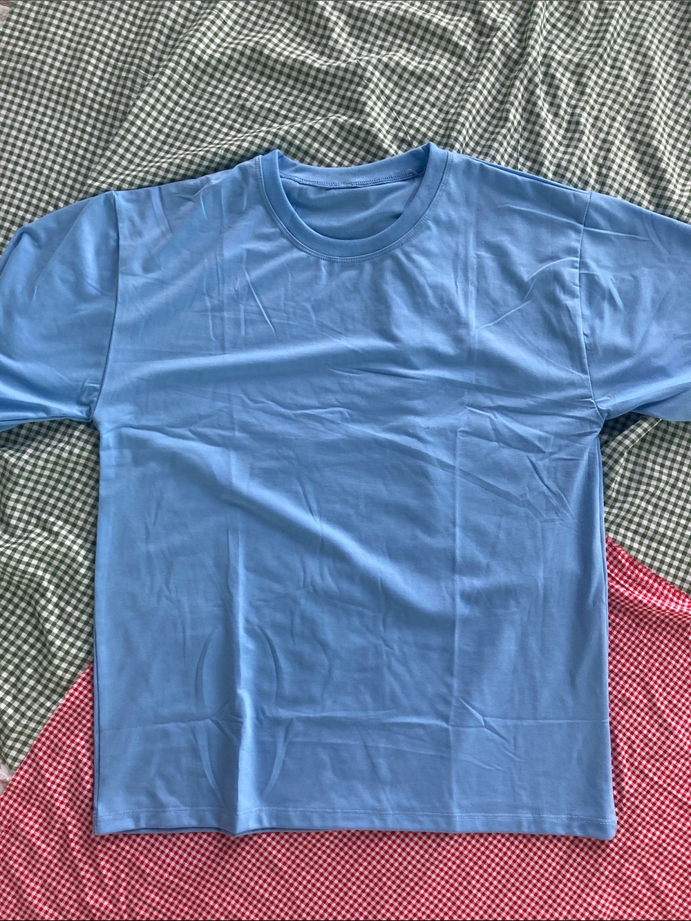 Gildan Men's Crew Neck T-Shirt - Light Blue